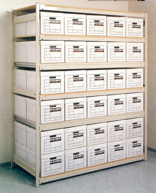 File Storage Maximize Your File Storage Needs With Our Shelving Systems Are Made Of A Strong Steel Frame Either Particle Board
